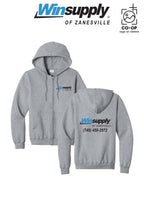 Port & Co™ Core Fleece Full-Zip Hooded Sweatshirt - Winsupply of Zanesville