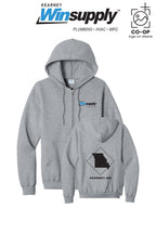 Port & Co™ Core Fleece Full-Zip Hooded Sweatshirt - Kearney Winsupply