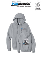 Port & Co™ Core Fleece Full-Zip Hooded Sweatshirt - Inland Empire Windustrial