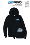 Port & Co™ Core Fleece Full-Zip Hooded Sweatshirt - Winsupply of Absecon