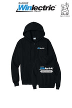 Port & Co™ Core Fleece Full-Zip Hooded Sweatshirt - Winlectric Bangor