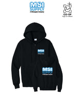 Port & Co™ Core Fleece Full-Zip Hooded Sweatshirt - MSI Supply Houston