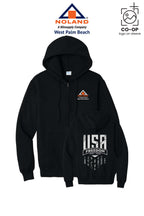 Port & Co™ Core Fleece Full-Zip Hooded Sweatshirt - Noland West Palm Beach