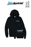 Port & Co™ Core Fleece Full-Zip Hooded Sweatshirt - KC Windustrial