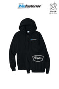 Port & Co™ Core Fleece Full-Zip Hooded Sweatshirt - Dayton Winfastener