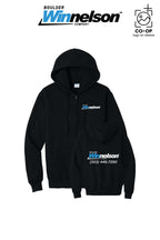 Port & Co™ Core Fleece Full-Zip Hooded Sweatshirt - Boulder Winnelson
