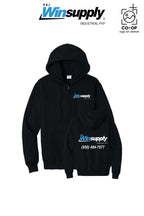 Port & Co™ Core Fleece Full-Zip Hooded Sweatshirt - K & J Winsupply, Industrial PVF
