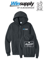 Port & Co™ Core Fleece Full-Zip Hooded Sweatshirt - Winsupply of Albuquerque