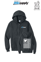 Port & Co™ Core Fleece Full-Zip Hooded Sweatshirt - Winsupply Centerville OH