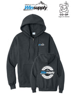 Port & Co™ Core Fleece Full-Zip Hooded Sweatshirt - Winsupply Emerald City