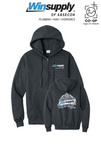 Port & Co™ Core Fleece Full-Zip Hooded Sweatshirt - Winsupply of Absecon