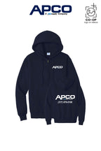 Port & Co™ Core Fleece Full-Zip Hooded Sweatshirt - APCO Supply - Indianapolis