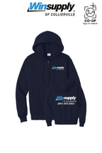 Port & Co™ Core Fleece Full-Zip Hooded Sweatshirt - Winsupply of Collierville