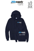 Port & Co™ Core Fleece Full-Zip Hooded Sweatshirt - Winsupply of Fremont