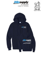 Port & Co™ Core Fleece Full-Zip Hooded Sweatshirt - Winsupply of Sandusky