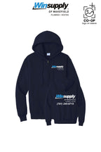 Port & Co™ Core Fleece Full-Zip Hooded Sweatshirt - Winsupply of Wakefield