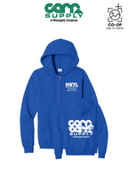 Port & Co™ Core Fleece Full-Zip Hooded Sweatshirt - Carr Supply - Xenia