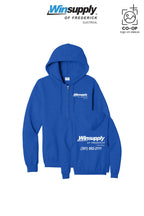 Port & Co™ Core Fleece Full-Zip Hooded Sweatshirt - Winsupply of Frederick