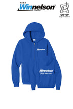 Port & Co™ Core Fleece Full-Zip Hooded Sweatshirt - Yuma Winnelson