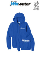 Port & Co™ Core Fleece Full-Zip Hooded Sweatshirt - Wichita Winwater