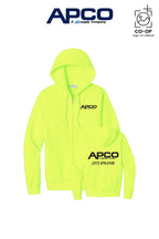 Port & Co™ Core Fleece Full-Zip Hooded Sweatshirt - APCO Supply - Indianapolis