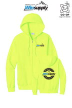 Port & Co™ Core Fleece Full-Zip Hooded Sweatshirt - Winsupply Emerald City