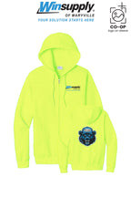 Port & Co™ Core Fleece Full-Zip Hooded Sweatshirt - Winsupply of Maryville
