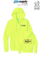 Port & Co™ Core Fleece Full-Zip Hooded Sweatshirt - Winsupply of Nashua