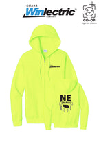 Port & Co™ Core Fleece Full-Zip Hooded Sweatshirt - Omaha Winlectric