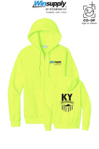 Port & Co™ Core Fleece Full-Zip Hooded Sweatshirt - Winsupply of Richmond KY