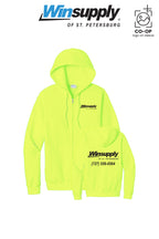 Port & Co™ Core Fleece Full-Zip Hooded Sweatshirt - Winsupply of St. Petersburg