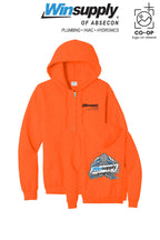 Port & Co™ Core Fleece Full-Zip Hooded Sweatshirt - Winsupply of Absecon