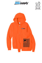 Port & Co™ Core Fleece Full-Zip Hooded Sweatshirt - Winsupply Centerville OH