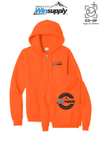 Port & Co™ Core Fleece Full-Zip Hooded Sweatshirt - Winsupply Emerald City