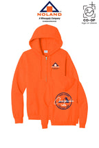 Port & Co™ Core Fleece Full-Zip Hooded Sweatshirt - Noland Company Chesapeake