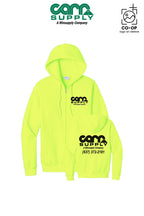 Port & Co™ Core Fleece Full-Zip Hooded Sweatshirt - Carr Supply - Xenia