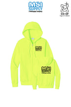 Port & Co™ Core Fleece Full-Zip Hooded Sweatshirt - MSI Supply Houston