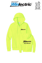 Port & Co™ Core Fleece Full-Zip Hooded Sweatshirt - Beaufort Winlectric