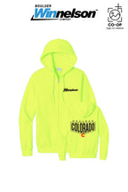 Port & Co™ Core Fleece Full-Zip Hooded Sweatshirt - Boulder Winnelson