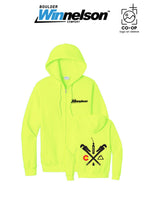 Port & Co™ Core Fleece Full-Zip Hooded Sweatshirt - Boulder Winnelson