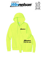 Port & Co™ Core Fleece Full-Zip Hooded Sweatshirt - Charlotte Winnelson
