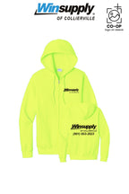 Port & Co™ Core Fleece Full-Zip Hooded Sweatshirt - Winsupply of Collierville