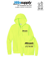 Port & Co™ Core Fleece Full-Zip Hooded Sweatshirt - Winsupply of Pioneer Valley