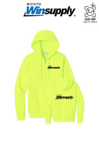 Port & Co™ Core Fleece Full-Zip Hooded Sweatshirt - Wichita Winsupply