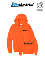 Port & Co™ Core Fleece Full-Zip Hooded Sweatshirt - KC Windustrial