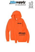 Port & Co™ Core Fleece Full-Zip Hooded Sweatshirt - Winsupply of Collierville