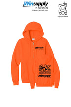Port & Co™ Core Fleece Full-Zip Hooded Sweatshirt - Winsupply of Elmsford