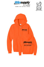 Port & Co™ Core Fleece Full-Zip Hooded Sweatshirt - Winsupply of Jasper