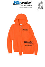 Port & Co™ Core Fleece Full-Zip Hooded Sweatshirt - Winwater of Phoenix