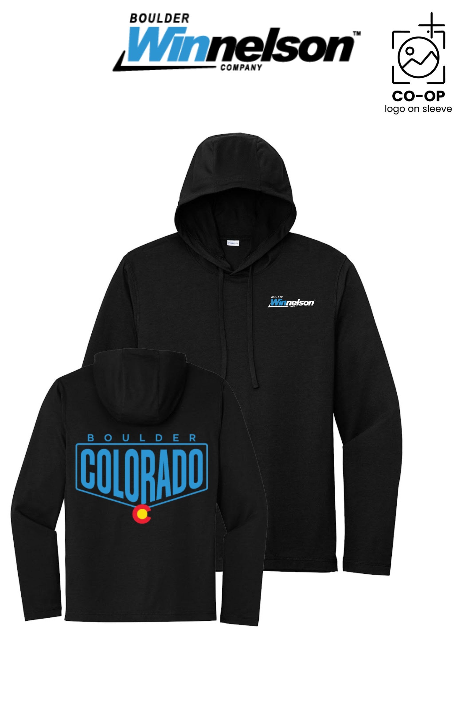 Sport-Tek® PosiCharge® Tri-Blend Wicking Long Sleeve Hoodie - Boulder Winnelson